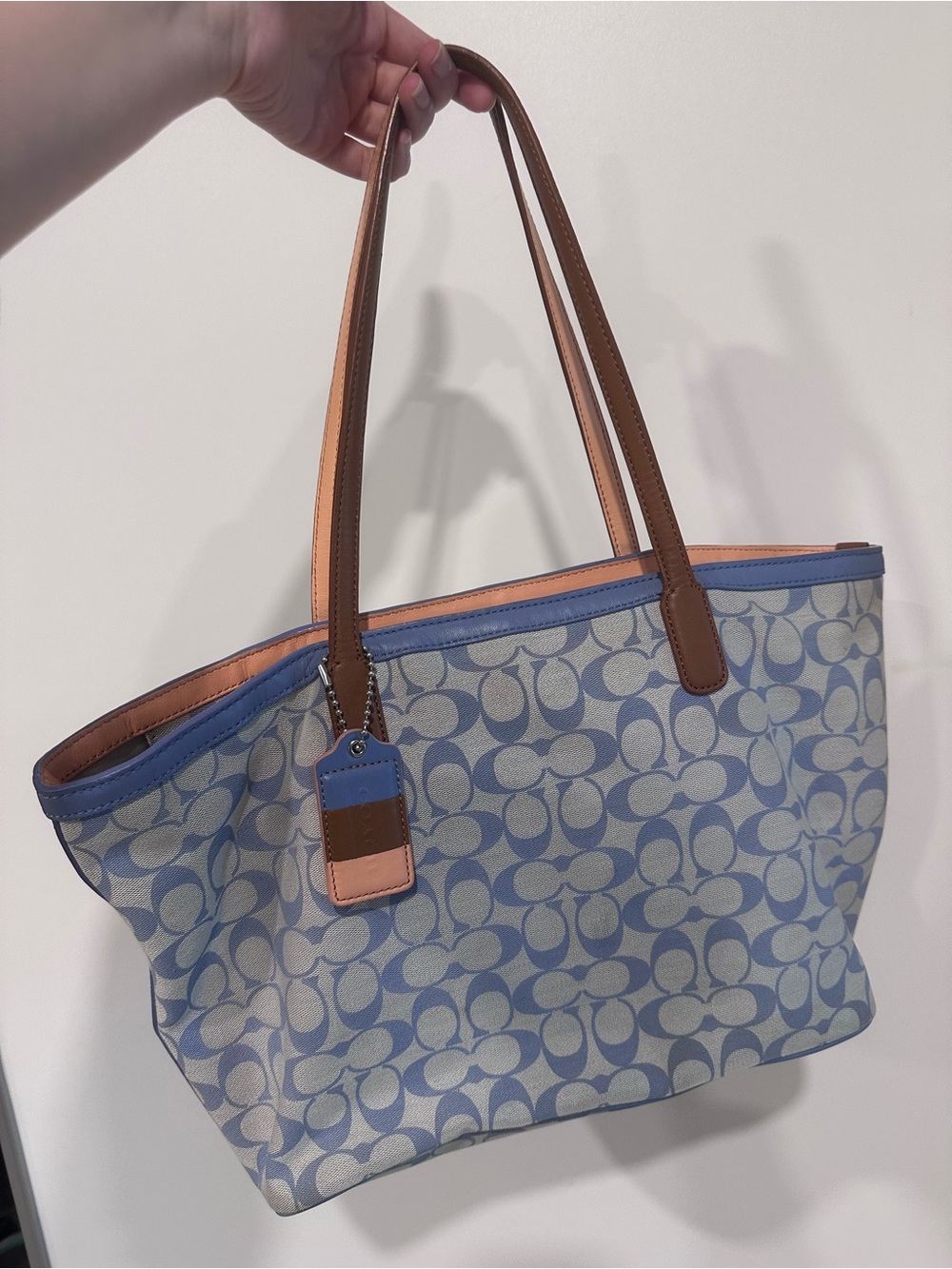 Coach Legacy Weekend Signature Tote Bag